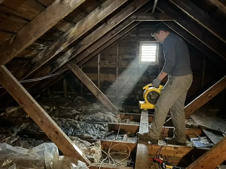 attic-water-damage-drying-proc-007 — frequently asked questions, Emergency Water Extraction & 24/7 Flood Response in Sinton,…